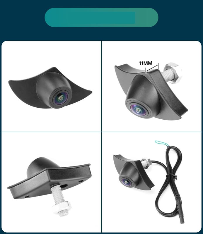 Specijalizirana prednja kamera postavljena na vozilo, visoke rezolucije AHD 1080O.