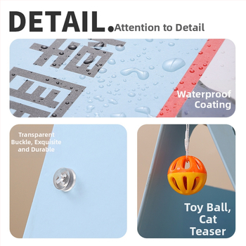 MAIZAI Puidust kassipesa – Tänavamärgi kujuline pesa kassidele