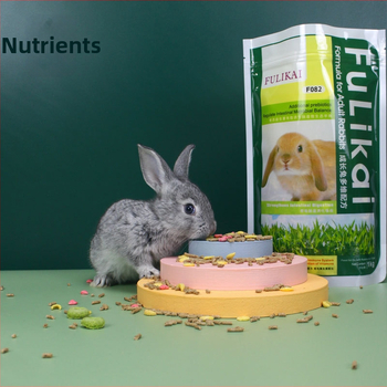 Džiovintas maistas triušiams ir jūrų kiaulytėms – 500 g/1000 g, 70 pakuočių, mažiems naminiams gyvūnėliams