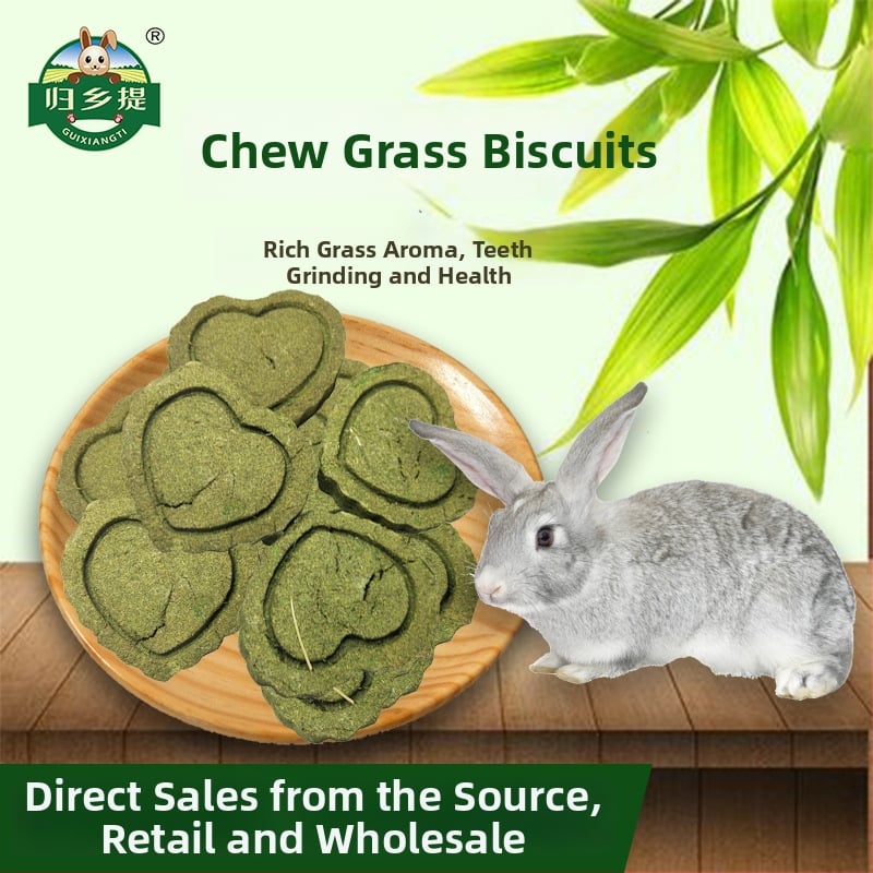 Džiovintas augalinės kilmės ėdalas naminiams gyvūnėliams: Alfalfa Cake, maišelyje, 200 vienetų, prekinis ženklas Homecoming