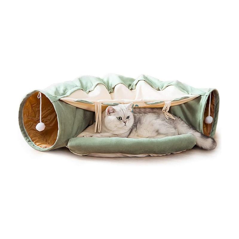 Τούνελ γάτας και παιχνίδι φωλιάς – Υφασμάτινο υλικό, κατάλληλο για γάτες, Μάρκα: Excellent and Beautiful