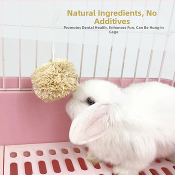 Sausa pašaro mažiems gyvūnams: triušiams, hamsters, žiurkėnams ir činčiloms; sudėtis: morkų/žolė tortas; pakuotė 80 vnt.; svoris apie 200 g