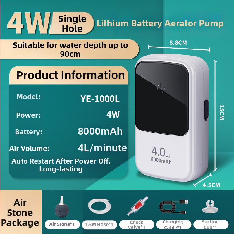 Kyung ye Akvariumo deguonies siurblys - neimportuotas, tylus, sveria 1 kg, skirtas namų naudojimui