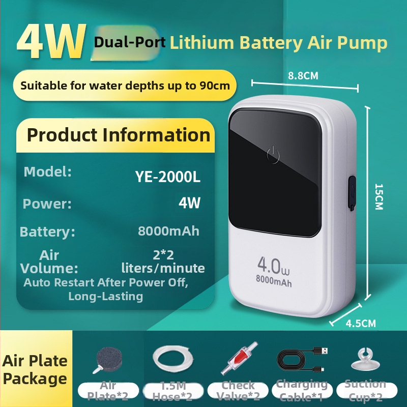 Kyung ye Akvariumo deguonies siurblys - neimportuotas, tylus, sveria 1 kg, skirtas namų naudojimui