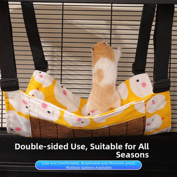 Old Man Du Puuvillane Väike Lemmikloomade Hamak ja Magamis-kott – Mängimiseks ja Magamiseks, Kõigile Aastaaegadele