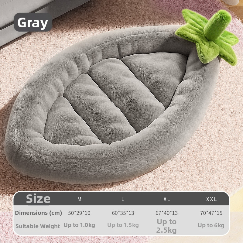 Koera pesa kristallse sametiga mäluvahtuga, eemaldatav ja pestav