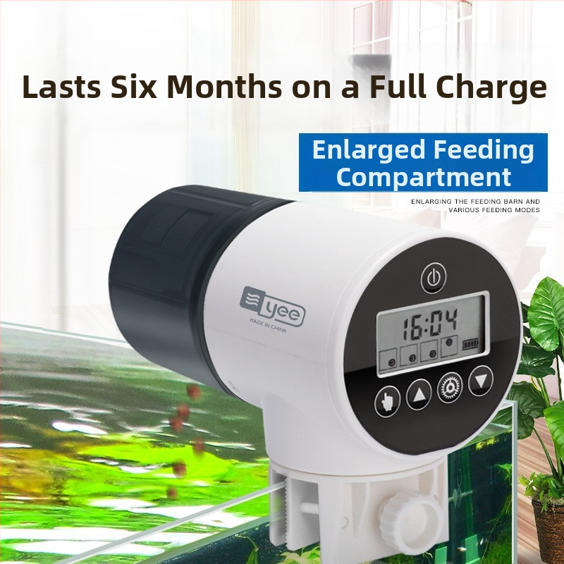 Automatinė akvariumo šėrimo įranga, Yee, plastmasė, išmanus laikmatis