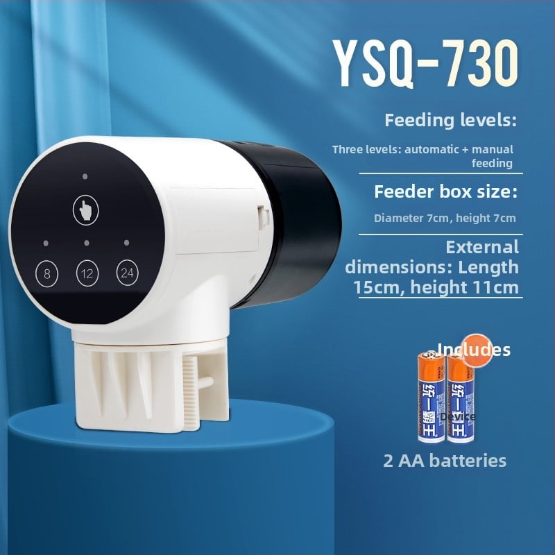 Automatinė akvariumo šėrimo įranga, Yee, plastmasė, išmanus laikmatis