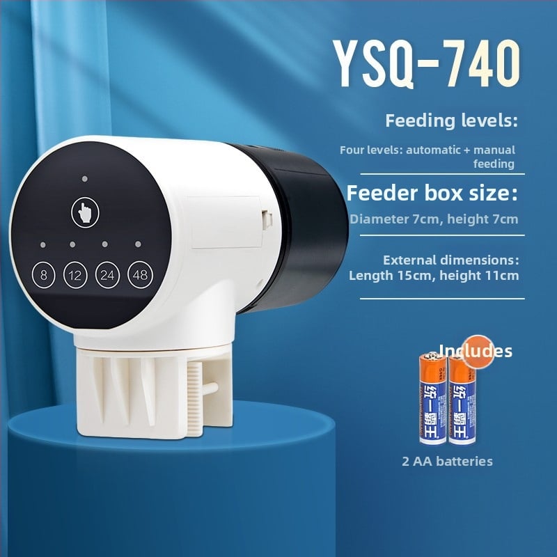 Automatinė akvariumo šėrimo įranga, Yee, plastmasė, išmanus laikmatis