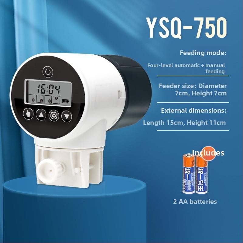 Automatinė akvariumo šėrimo įranga, Yee, plastmasė, išmanus laikmatis