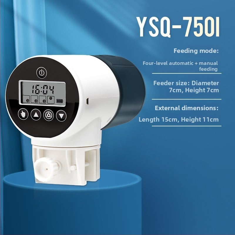 Automatinė akvariumo šėrimo įranga, Yee, plastmasė, išmanus laikmatis