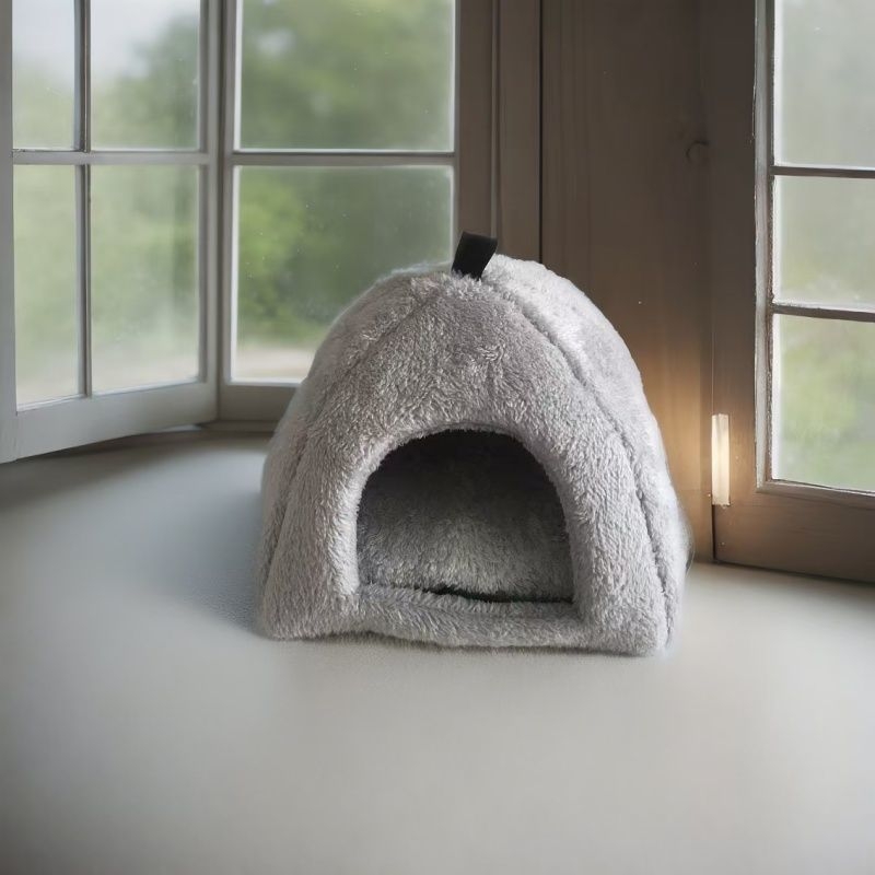 Hamsteri pesakodu juustu kujul, minimalistlik sisekeskkonna elamu, hoiab sooja