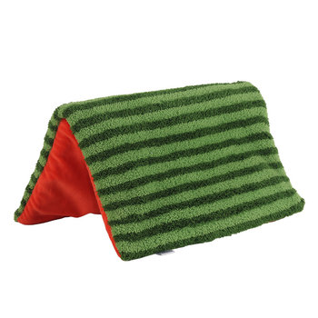 Cuib tunel pentru iepurii de Guineea cu ciucuri — adăpost pentru animale de companie mici, cort pliabil, marcă Me and it