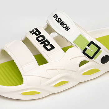 Uniszex EVA papucs, vastag talppal, EVA felsőrész, csúszásmentes, nyitott orrú