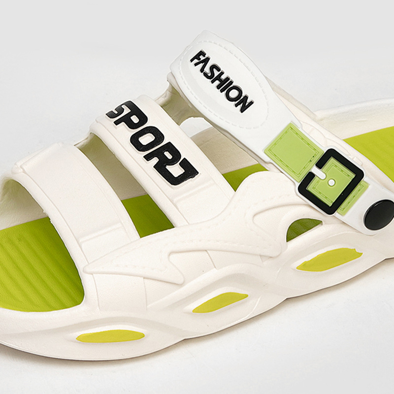 Uniszex EVA papucs, vastag talppal, EVA felsőrész, csúszásmentes, nyitott orrú