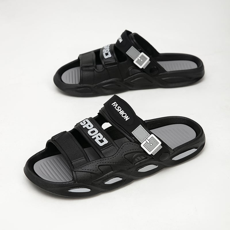 Uniszex EVA papucs, vastag talppal, EVA felsőrész, csúszásmentes, nyitott orrú