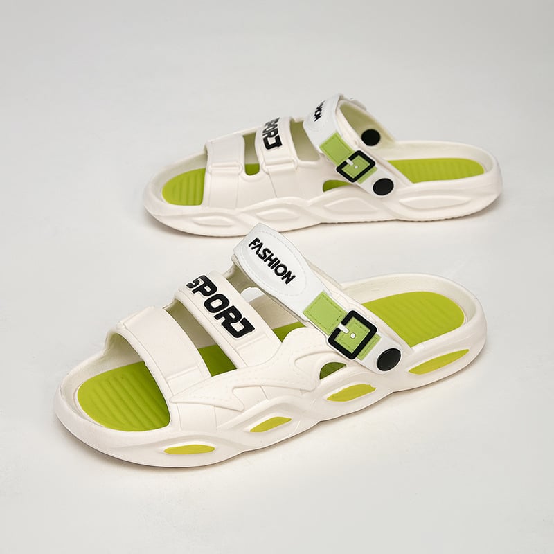 Uniszex EVA papucs, vastag talppal, EVA felsőrész, csúszásmentes, nyitott orrú