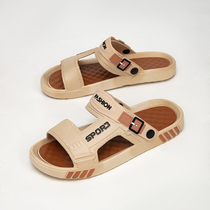 Uniszex EVA papucs, vastag talppal, EVA felsőrész, csúszásmentes, nyitott orrú