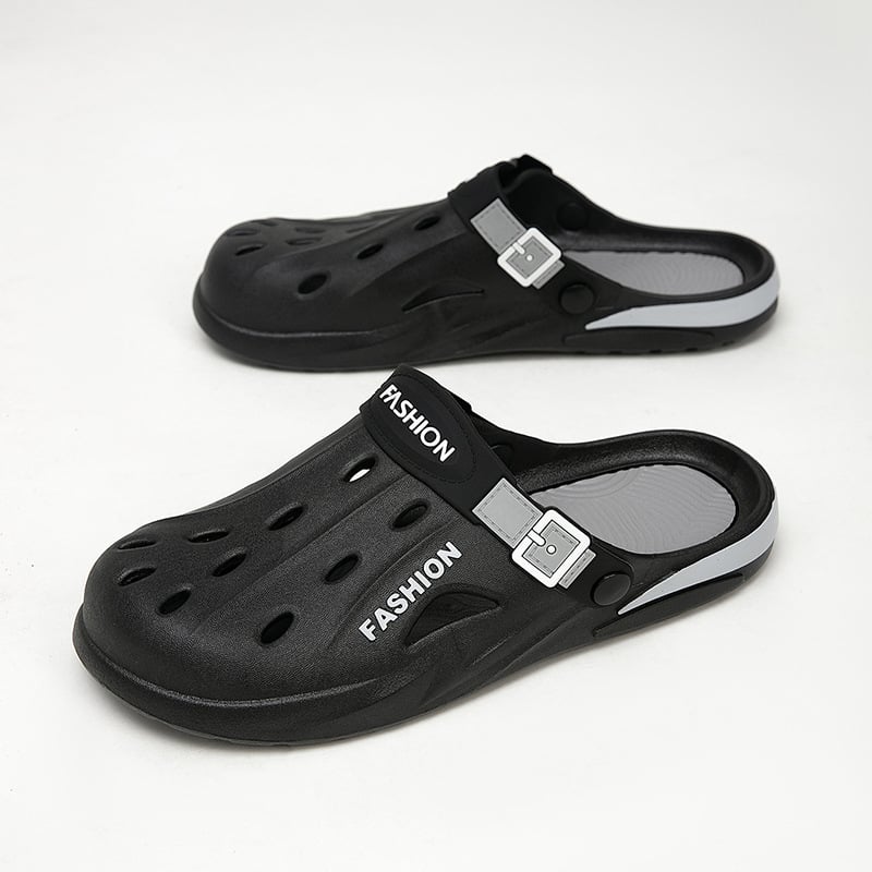 Uniszex EVA papucs, vastag talppal, EVA felsőrész, csúszásmentes, nyitott orrú