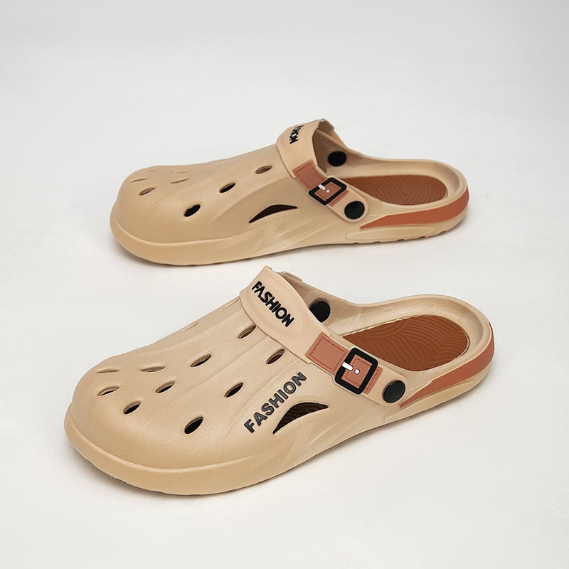 Uniszex EVA papucs, vastag talppal, EVA felsőrész, csúszásmentes, nyitott orrú