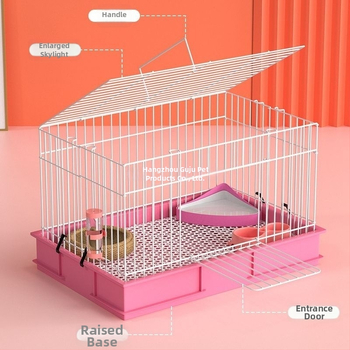 Triušipuur koduseks kasutamiseks, vastupidav pritsmetele, tugevdatud konstruktsioon truušidele ja guinea siga jaoks (Materjal: plastik; Bränd: GUOJJ; Toote kategooria: lemmikloomade pesa)