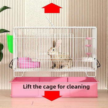 Triušipuur koduseks kasutamiseks, vastupidav pritsmetele, tugevdatud konstruktsioon truušidele ja guinea siga jaoks (Materjal: plastik; Bränd: GUOJJ; Toote kategooria: lemmikloomade pesa)