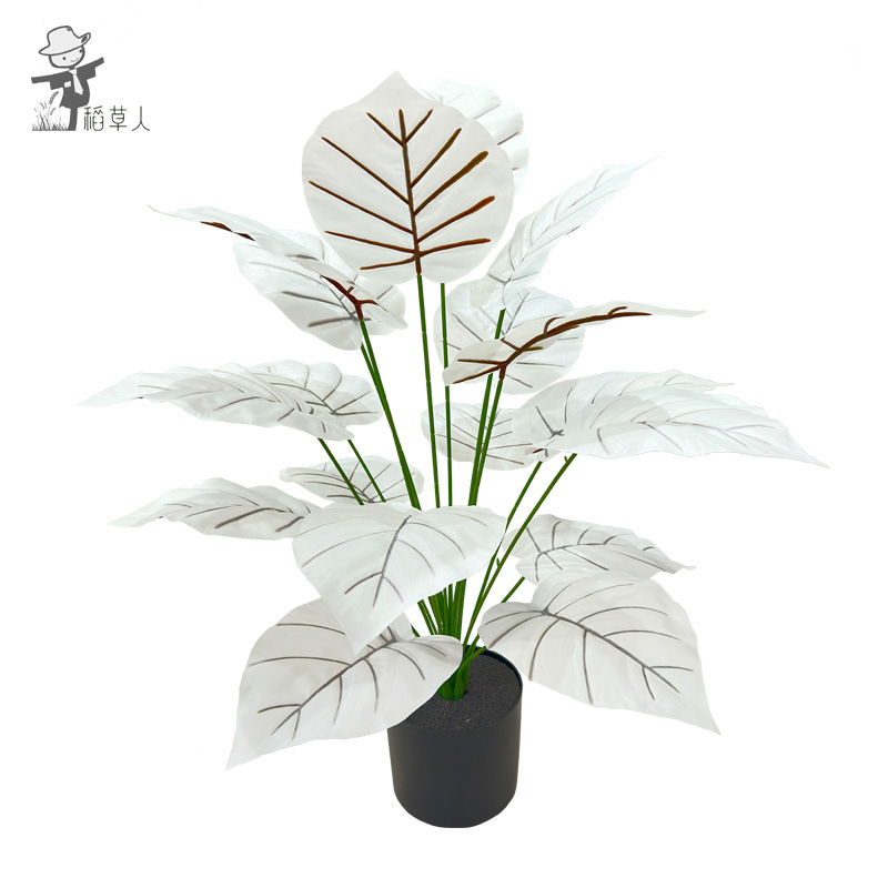 Sünteetilised rohelised taimed seinale dekoratsioonide jaoks – igihaljad dekoratiivtaimed kodu jaoks; materjalid: plastik, EVA, pehme PVC; käsitöö: käsitöö, simulatsioon, süstimise vormimine