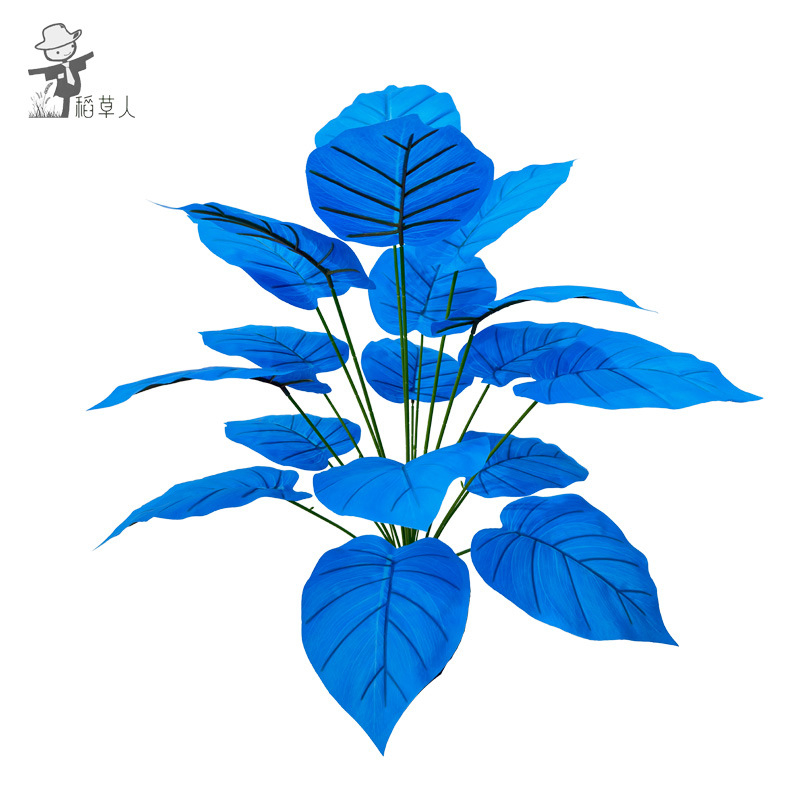 Sünteetilised rohelised taimed seinale dekoratsioonide jaoks – igihaljad dekoratiivtaimed kodu jaoks; materjalid: plastik, EVA, pehme PVC; käsitöö: käsitöö, simulatsioon, süstimise vormimine