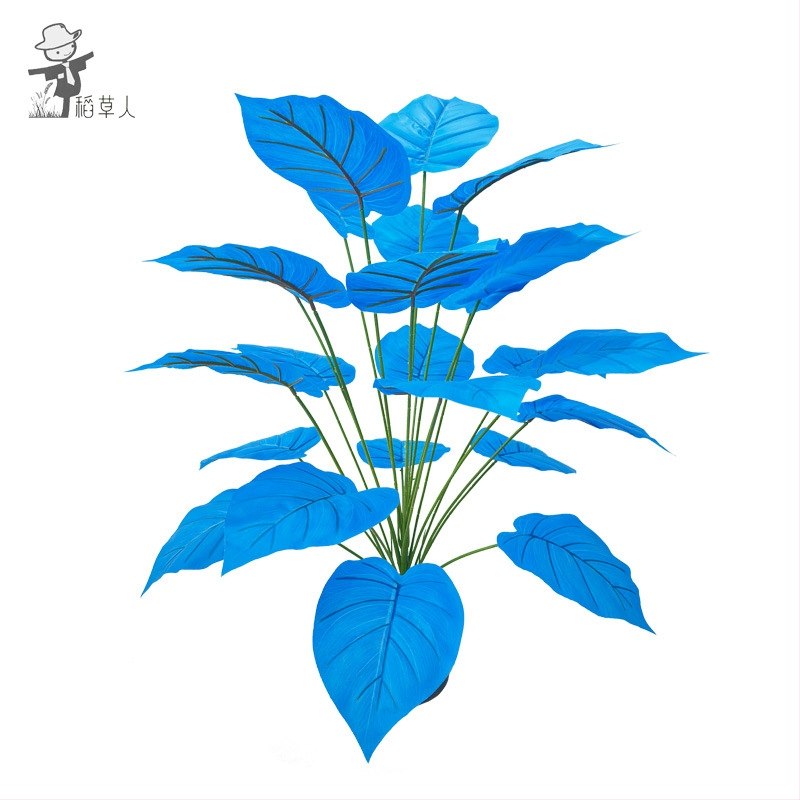 Sünteetilised rohelised taimed seinale dekoratsioonide jaoks – igihaljad dekoratiivtaimed kodu jaoks; materjalid: plastik, EVA, pehme PVC; käsitöö: käsitöö, simulatsioon, süstimise vormimine