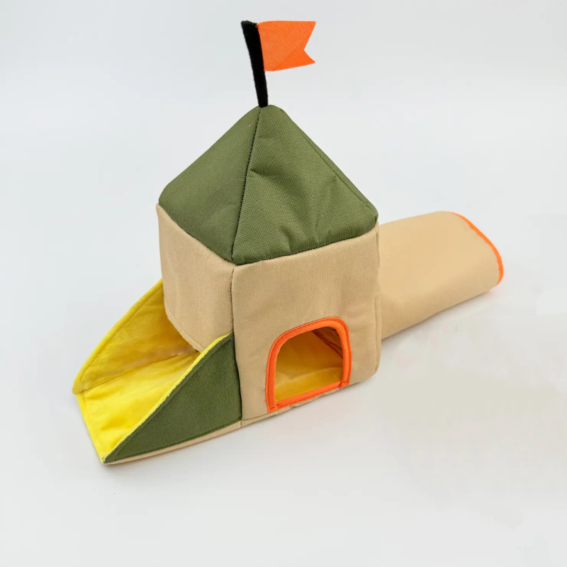 Kućica za hrčke s tunelom, u obliku izvanzemaljca, poliesterska konstrukcija, za unutarnju upotrebu, zabava