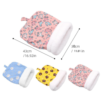 Tuomeng kassi pesakodu talveks – kanga materjal, tasku stiil