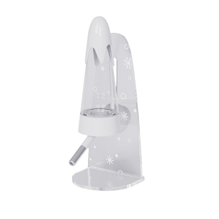 Seina külge paigaldatav hamsteri veepudel, kahekordne kasutusveejaotur – Demon pet notes