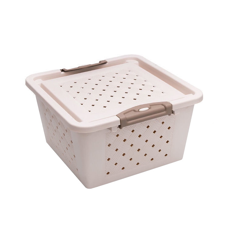 Kavez za hamster – prenosiv, prozračan, odvojiv; plastičan, kvadratnog oblika