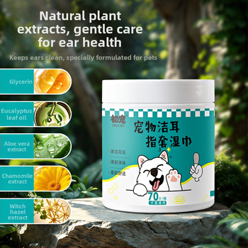 Schrijer Mājdzīvnieku ausu pirksta salvetes – neausts materiāls, ausu tīrīšana, vispārēja lietošana