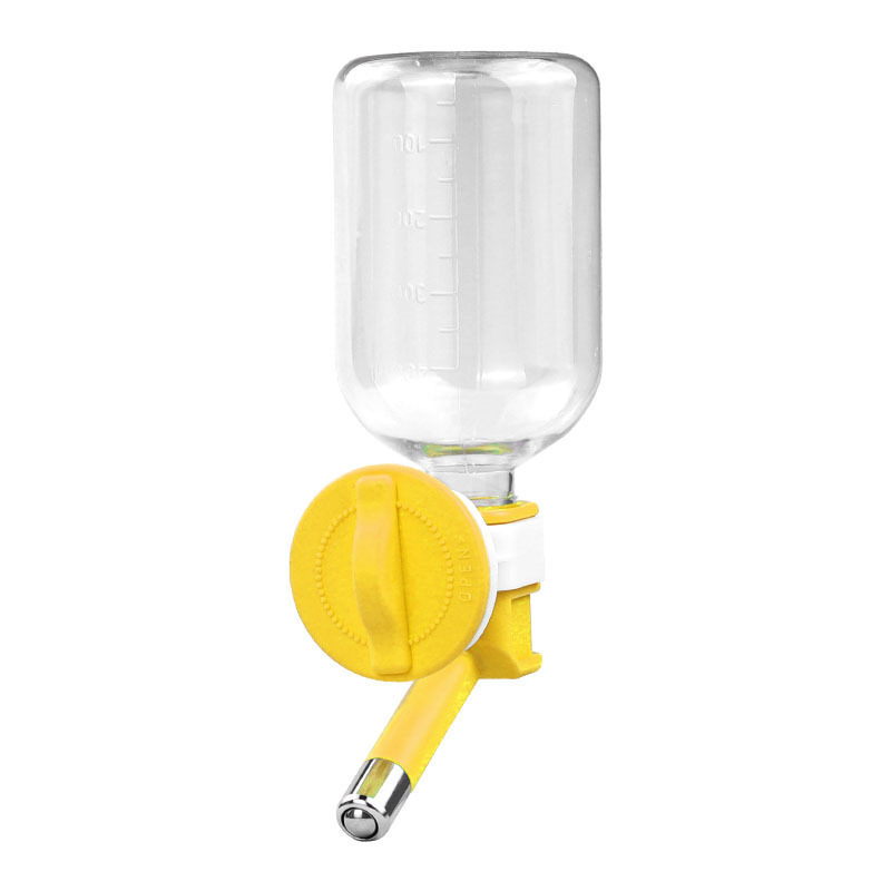 Hartley πλαστικό κρεμάμενο δοχείο νερού για σκύλους με αυτόματο ποτιστήρα για μικρούς σκύλους