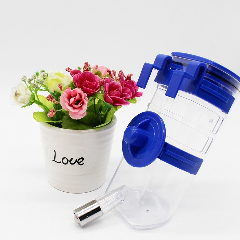 Hartley πλαστικό κρεμάμενο δοχείο νερού για σκύλους με αυτόματο ποτιστήρα για μικρούς σκύλους