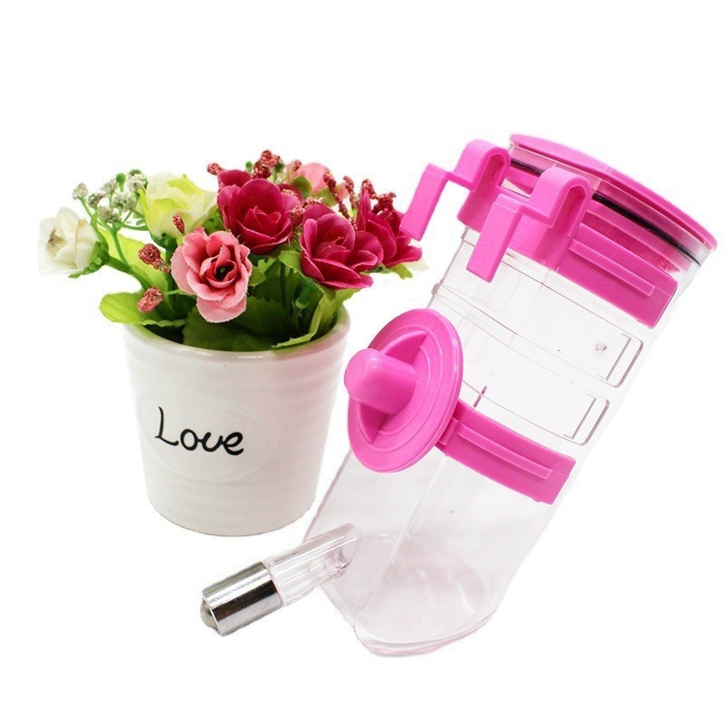 Hartley πλαστικό κρεμάμενο δοχείο νερού για σκύλους με αυτόματο ποτιστήρα για μικρούς σκύλους