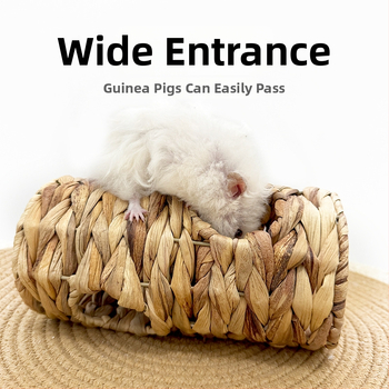 Hamsteri pesakodu ja tunnel veekõrva rohust - looduslik materjal, päritolu Anhui, Mitte imporditud