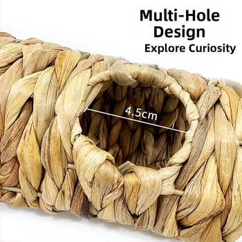 Hamsteri pesakodu ja tunnel veekõrva rohust - looduslik materjal, päritolu Anhui, Mitte imporditud