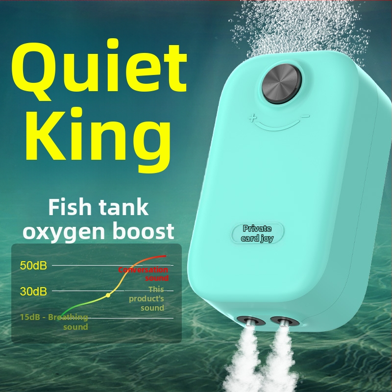 Akvariumo deguonies siurblys — tylus darbas, Yinas prekės ženklas, svoris 176–706 g