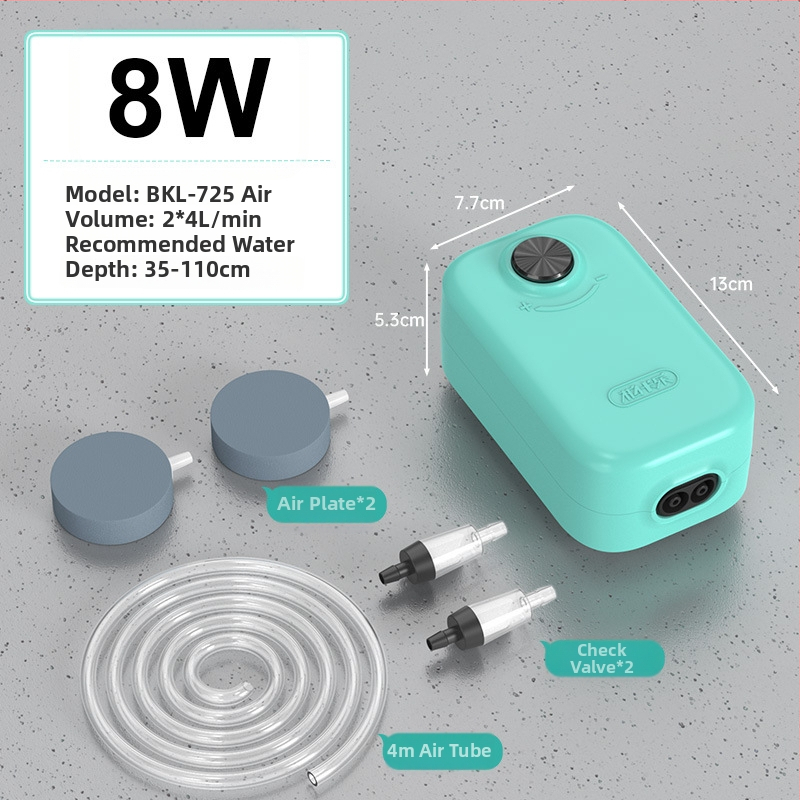 Akvariumo deguonies siurblys — tylus darbas, Yinas prekės ženklas, svoris 176–706 g