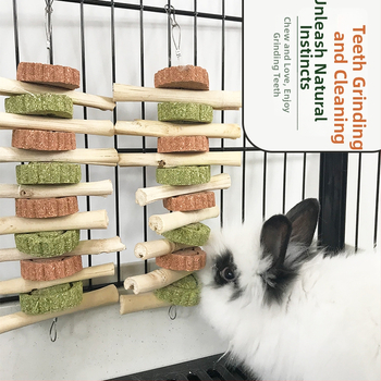 Sauso maistą — kramtomos žaisliukas su saldumais bambuko lazdelėmis mažiems gyvūnėliams; Tipas: Sausas maistas; Taikymo lygis: Visuotinis; Prekės ženklas: Carrot valley; Produkto kategorija: Naminių gyvūnėlių maistas