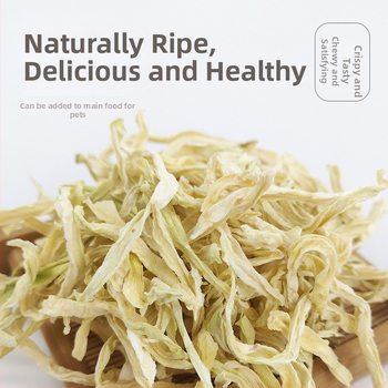 Carrot Valley papajos juostelės – džiovintas maistas mažiems gyvūnams, 60 g / 500 g