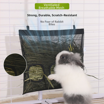 Riipuv võrgustheinakott väikestele lemmikloomadele