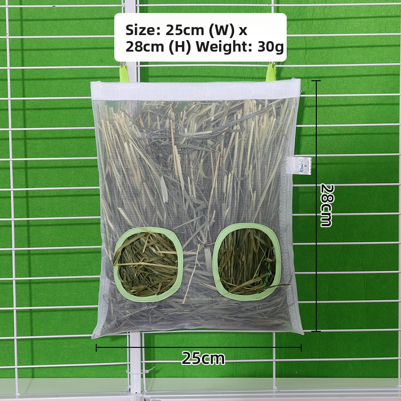 Riipuv võrgustheinakott väikestele lemmikloomadele