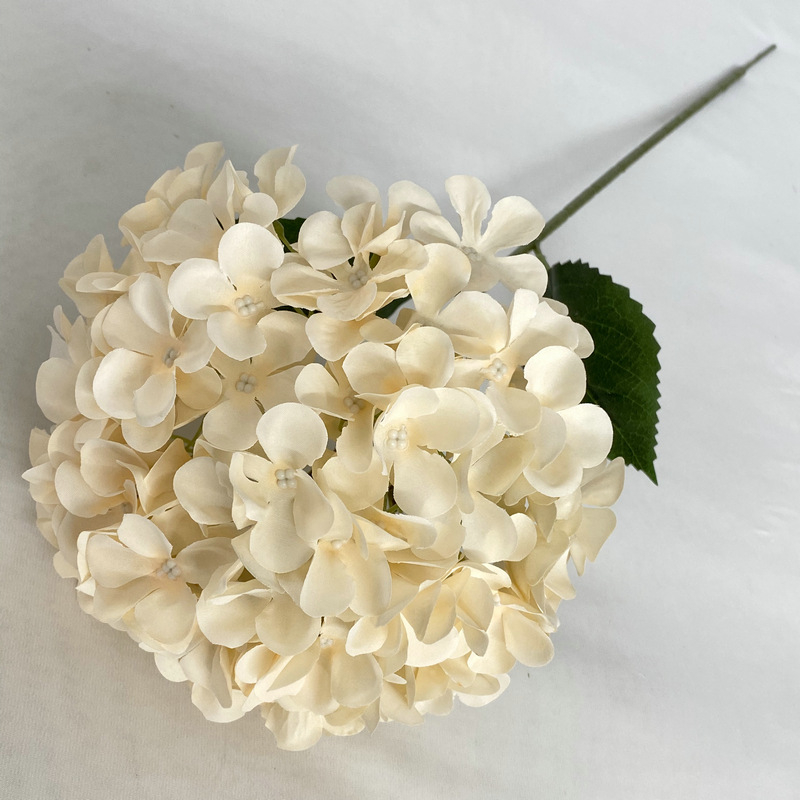 Umjetna hortenzija s jednim stabljikom – vjenčana dekoracija i rekvizit za fotografiju; Marka: Yiyi Flowers; Sorta: Single Dream Hydrangea; Proces: Drugo; Upotreba: Drugo