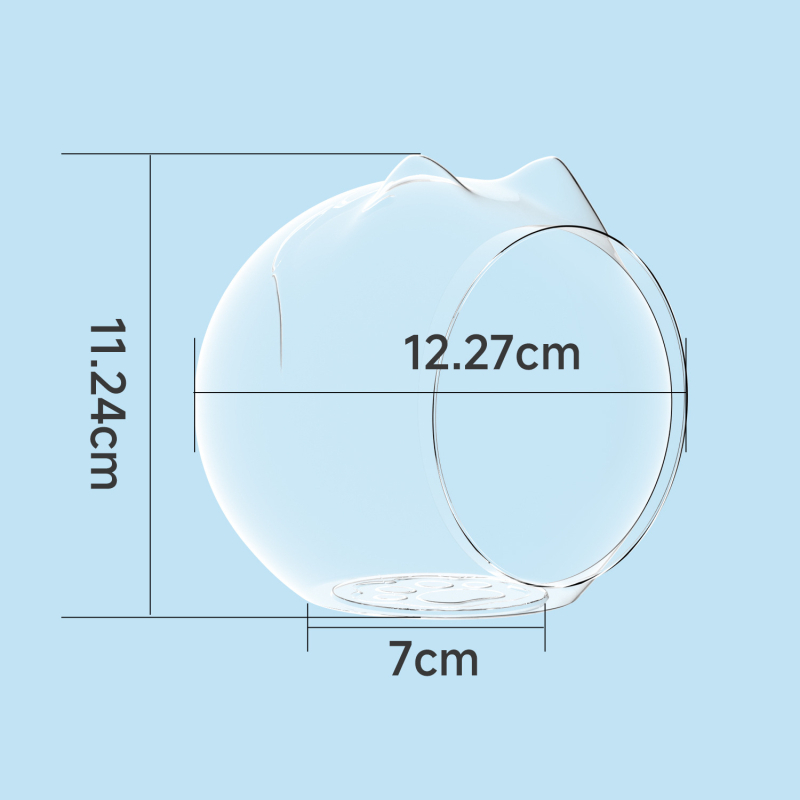 Plastična prozirna kutija za hrčke – jednostavno za čišćenje, prijenosna kutija za uzgoj hrčaka