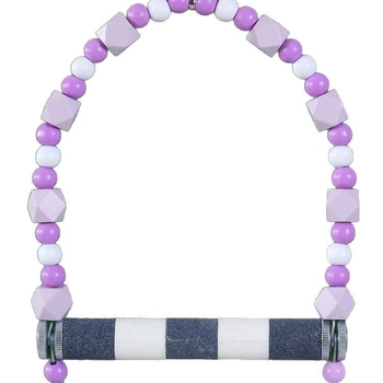 Papūgų žaislų ir priedų rinkinys – specialus sūpynės žiedas paukščiams, nagų šlifavimo lazdelė, tigro rašto dizainas, narvo laipteliai, kramymo žaislas (Kilmė: Shandong; Amžius: Suaugęs; Svoris: 10; Kategorija: Namų gyvūnas)