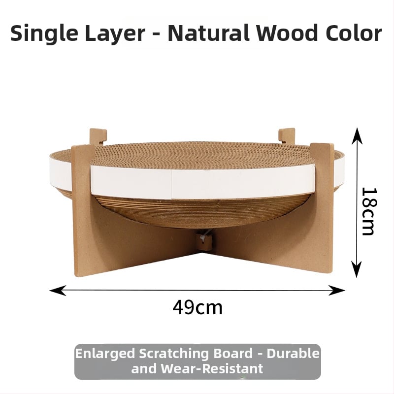 Kassil gofreeritud kartondist; kassidele; Kategooria: koduloomade pesad ja karjad (Materjal: gofreeritud karton; Toote kategooria: kassalind; Kategooria: koduloomade pesad ja karjad)