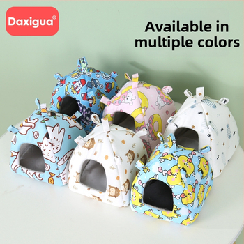 Kinnitatud pesa väikeste lemmikloomade jaoks, nelja aastaajaga – kanga pesa hamstrile, Xiao Hangli kaubamärk